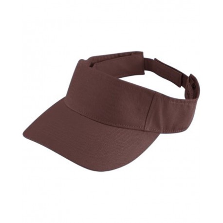 6226 Augusta Sportswear 6226 Youth Sport Twill Visor SILVER GREY