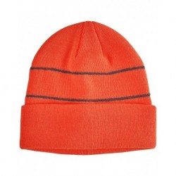 Big Accessories BA535 Reflective Cuffed Beanie