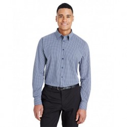 Devon & Jones DG535 CrownLux Performance Tonal Mini Check Woven Dress Shirt