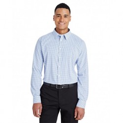 Devon & Jones DG540 CrownLux Performance Micro Windowpane Woven Dress Shirt
