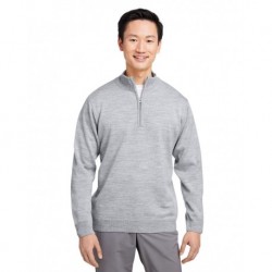 Harriton M421 Unisex Pilbloc Quarter-Zip Pullover Sweater