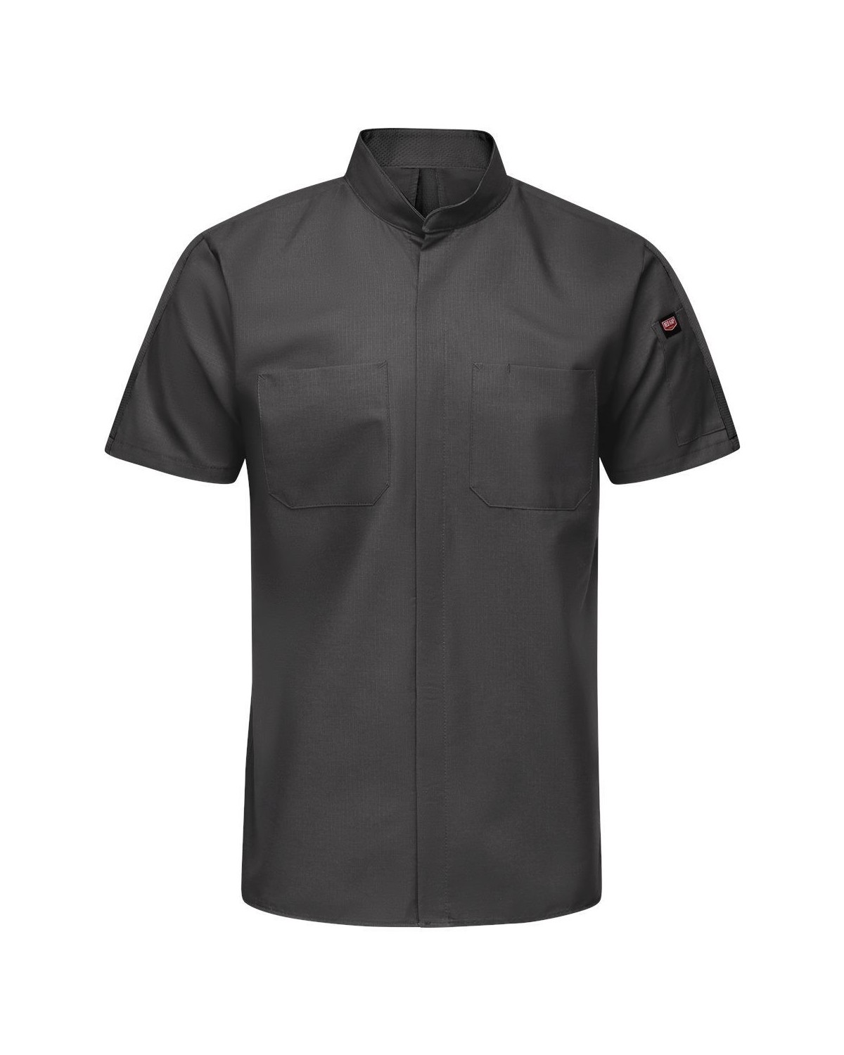 Red Kap Short Sleeve Work Shirts Red Kap Short Sleeve Work Shirt With Mimix Camicia Button Down Grigio 848423 Camisas De Trabajo Mimix