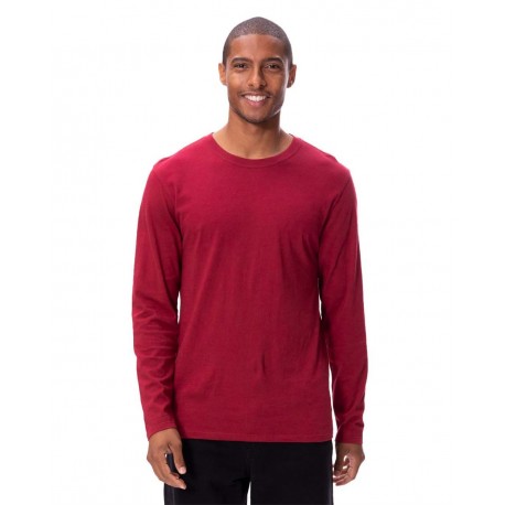 180LS Threadfast Apparel 180LS Ultimate Long-Sleeve T-Shirt MIDNIGHT NAVY