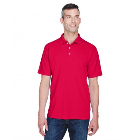 8445 UltraClub 8445 Cool & Dry Stain-Release Performance Polo ORANGE