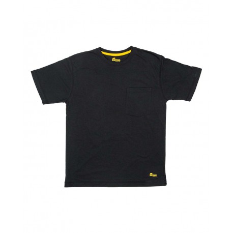 BSM38 Berne Apparel BSM38 Lightweight Performance Pocket T-Shirt BLACK