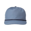 BA699 Big Accessories Slate Blue/ Navy Rope