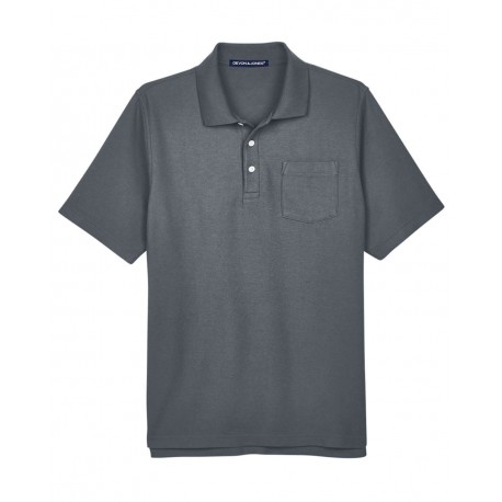 DG150P Devon & Jones DG150P DRYTEC20 Performance Pocket Polo GRAPHITE