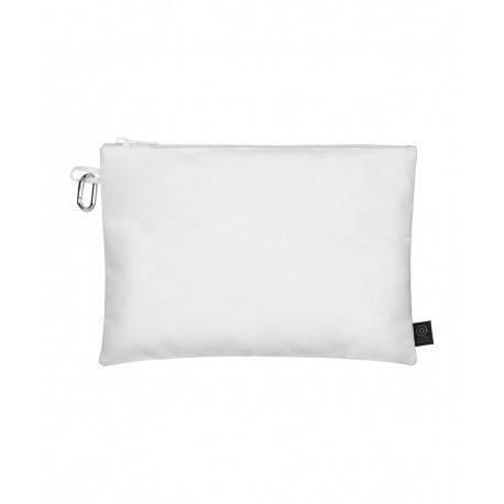 EC8709 Econscious EC8709 Grove Go-Go Pouch With Carabiner WHITE