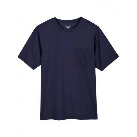 M118 Harriton M118 Charge Snag and Soil Protect T-Shirt DARK NAVY