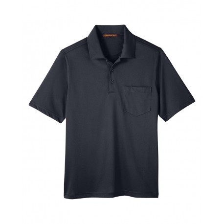M348P Harriton M348P Advantage Snag Protection Plus IL Pocket Polo BLACK