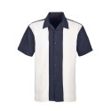 M575 Harriton Navy/ Cream