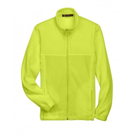 M990Y Harriton M990Y Youth Full-Zip Fleece SAFETY YELLOW
