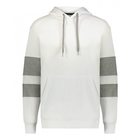 229576 Holloway 229576 Jackson Way Hooded Sweatshirt White/ Charcoal Heather