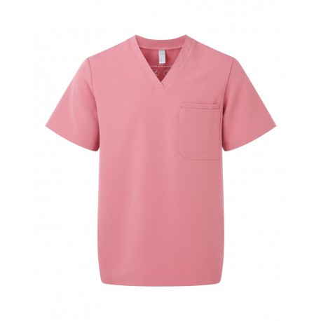 NN200 Onna NN200 Limitless V-Neck Stretch Scrub Top Calm Pink