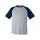 TT62 Team 365 Athletic Heather/ Sport Dark Navy