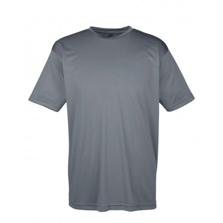 8420 UltraClub 8420 Cool & Dry Sport Performance Interlock T-Shirt CHARCOAL