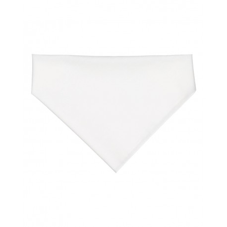 3905 Doggie Skins 3905 USA-Made Doggie Bandana WHITE