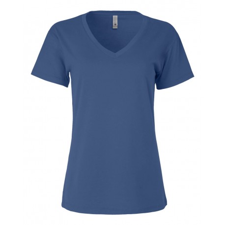 3940 Next Level 3940 Women's Cotton V-Neck T-Shirt ROYAL