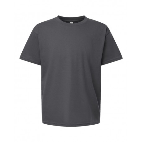 2001Y American Apparel 2001Y Youth Fine Jersey Tee ASPHALT