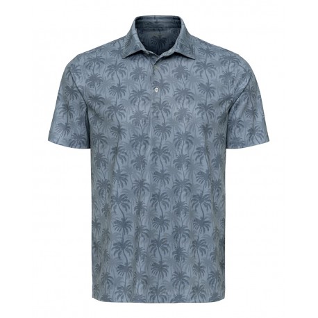 154 Paragon 154 Charleston Sublimated Polo CADET BLUE