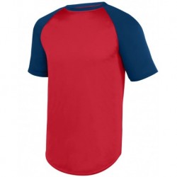 Augusta Sportswear 1509 Youth Wicking Short Sleeve Baseball Jersey