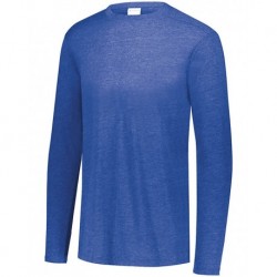 Augusta Sportswear 3076 Youth Triblend Long Sleeve Crewneck T-Shirt