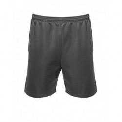Badger 1407 Unisex Polyfleece 7" Shorts