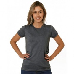 Bayside 5810 Women's USA-Made Triblend Short Sleeve T-Shirt