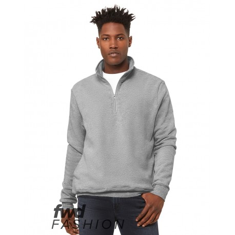 3740 BELLA + CANVAS 3740 FWD Fashion Quarter-Zip Pullover Fleece 