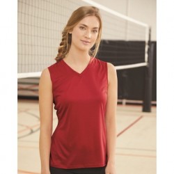 C2 Sport 5663 Women's Sleeveless V-Neck T-Shirt