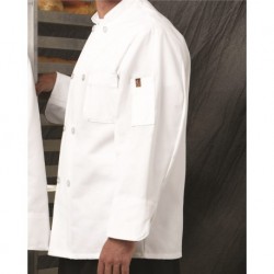 Chef Designs 0413 Button Chef Coat with Thermometer Pocket