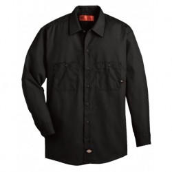 Dickies L535L Industrial Long Sleeve Work Shirt - Long Sizes
