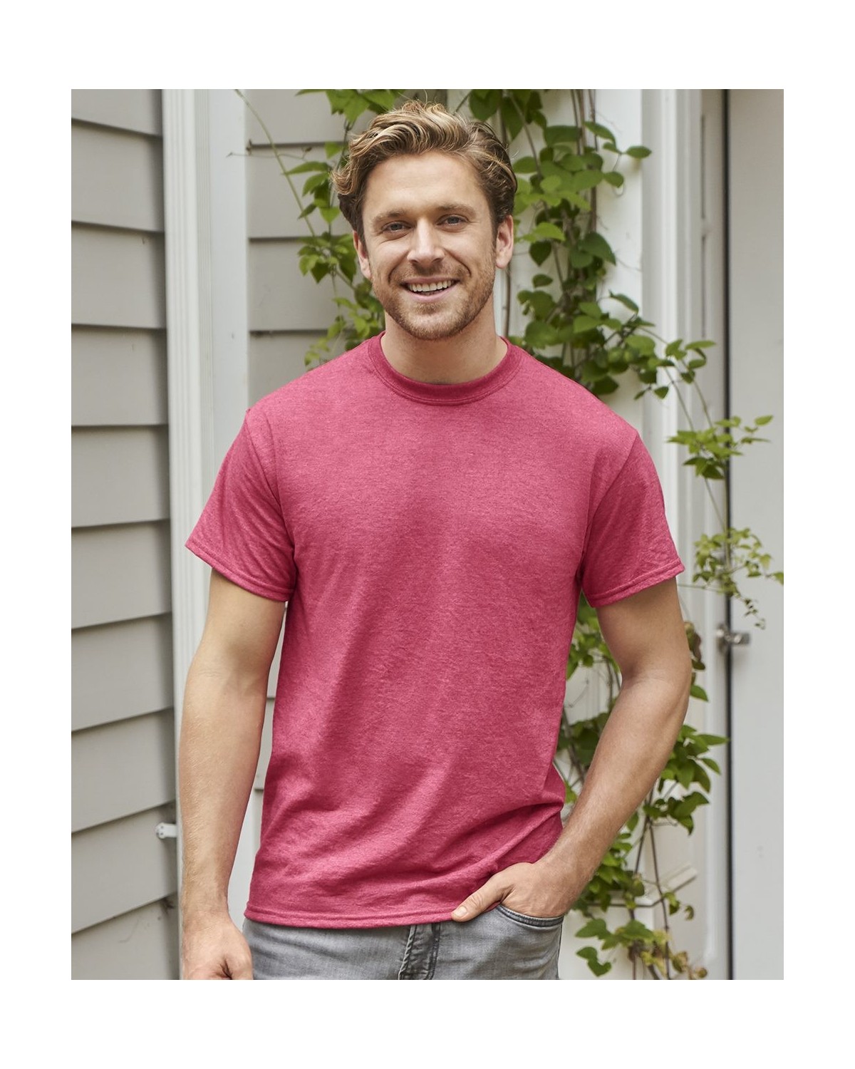 Gildan DryBlend T-Shirt Uomo – Classic, Colore Irlandese, Taglia S, Tecnologia Assorbente E Traspirante