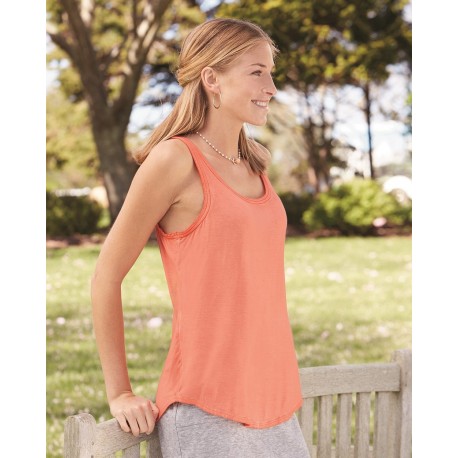 8133 J. America 8133 Women's Oasis Wash Tank Top 