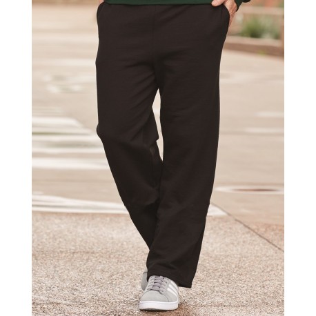 974MPR JERZEES 974MPR NuBlend Open-Bottom Sweatpants with Pockets 