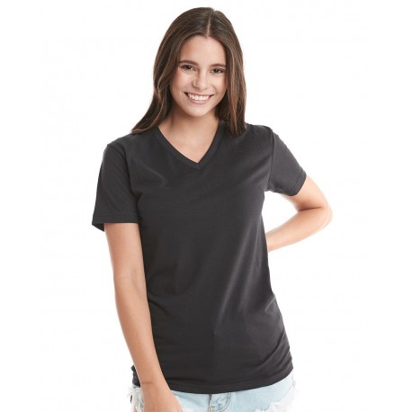 6440 Next Level 6440 Sueded V-Neck T-Shirt 