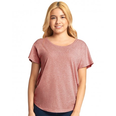 6760 Next Level 6760 Women's Triblend Dolman T-Shirt 