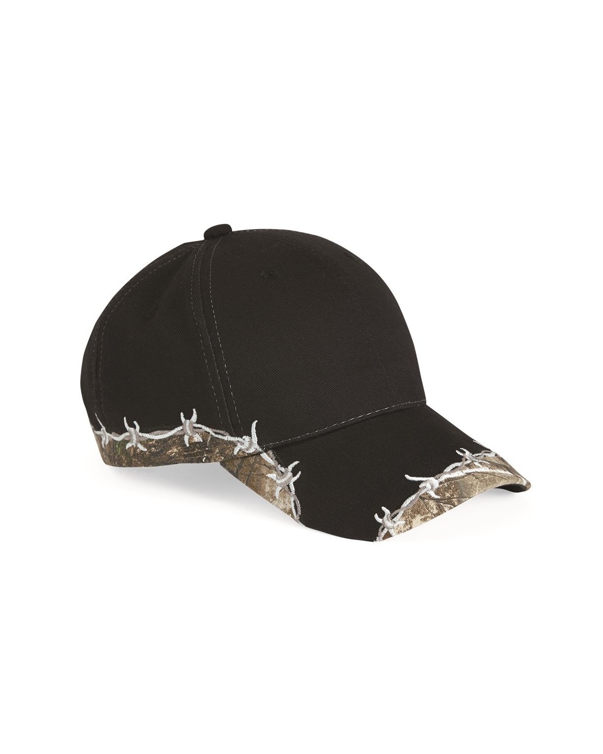 Outdoor Cap BRB605 Camo with Barbed Wire Cap