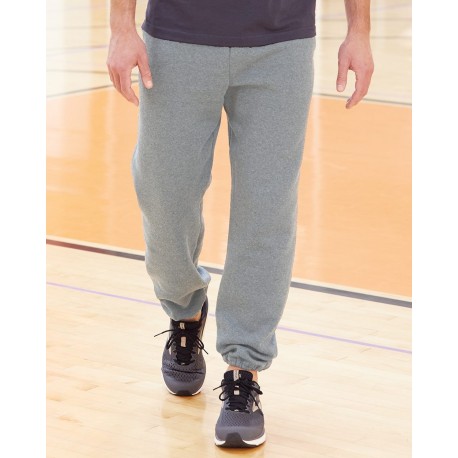 029HBM Russell Athletic 029HBM Dri Power Closed Bottom Sweatpants with Pockets 
