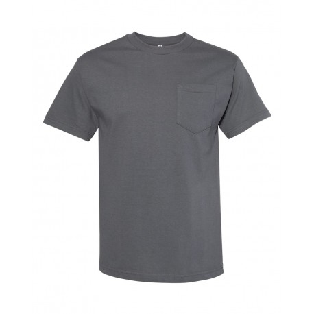 1305 ALSTYLE 1305 Classic Pocket T-Shirt CHARCOAL
