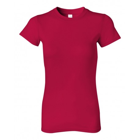 379 Anvil 379 Women's Lightweight Ringspun Fitted T-Shirt RED