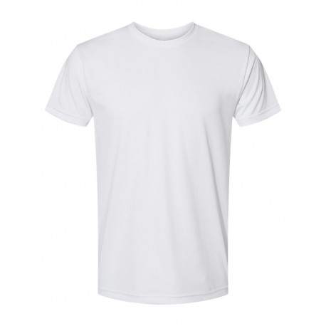 5300 Bayside 5300 USA-Made Performance T-Shirt WHITE