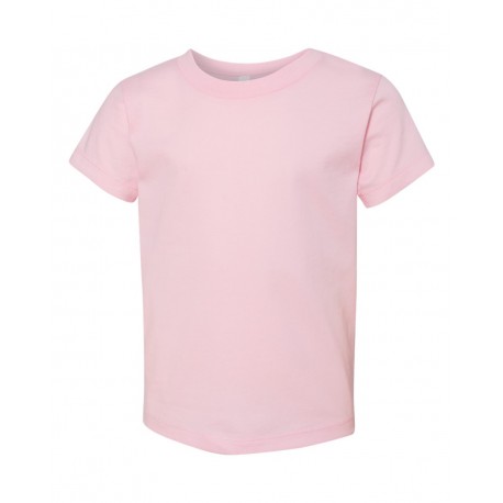 3001T BELLA + CANVAS 3001T Toddler Jersey Tee PINK