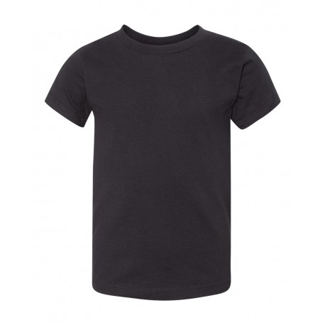 3001T BELLA + CANVAS 3001T Toddler Jersey Tee BLACK
