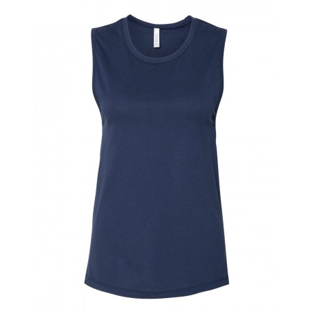 6003 BELLA + CANVAS 6003 Women's Jersey Muscle Tank NAVY