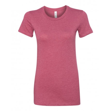6004 BELLA + CANVAS 6004 Women's Slim Fit Tee Heather Raspberry