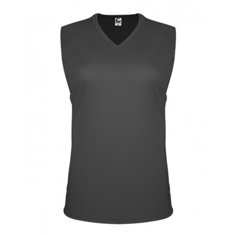 5663 C2 Sport 5663 Women's Sleeveless V-Neck T-Shirt GRAPHITE
