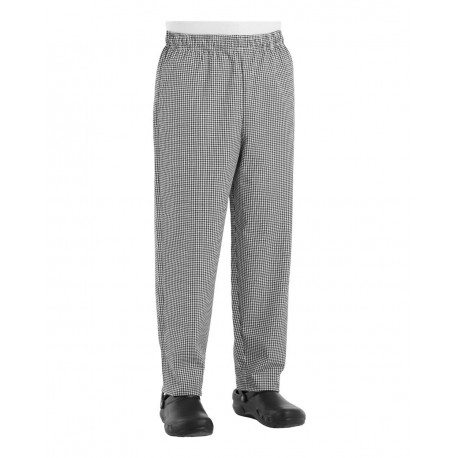 5360 Chef Designs 5360 Baggy Chef Pants Black and White Check