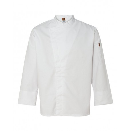 KT80 Chef Designs KT80 Tunic Chef Coat WHITE