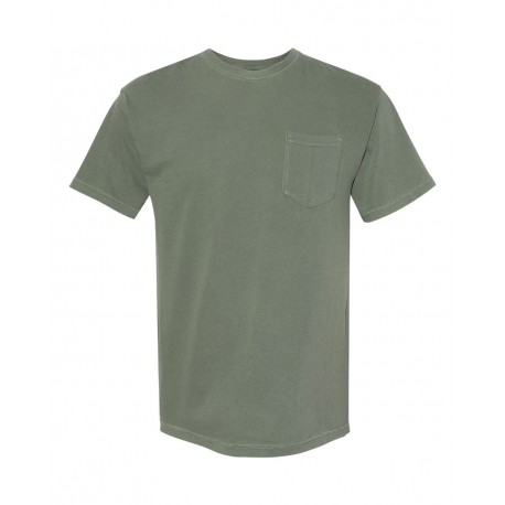 6030 Comfort Colors 6030 Garment-Dyed Heavyweight Pocket T-Shirt MOSS
